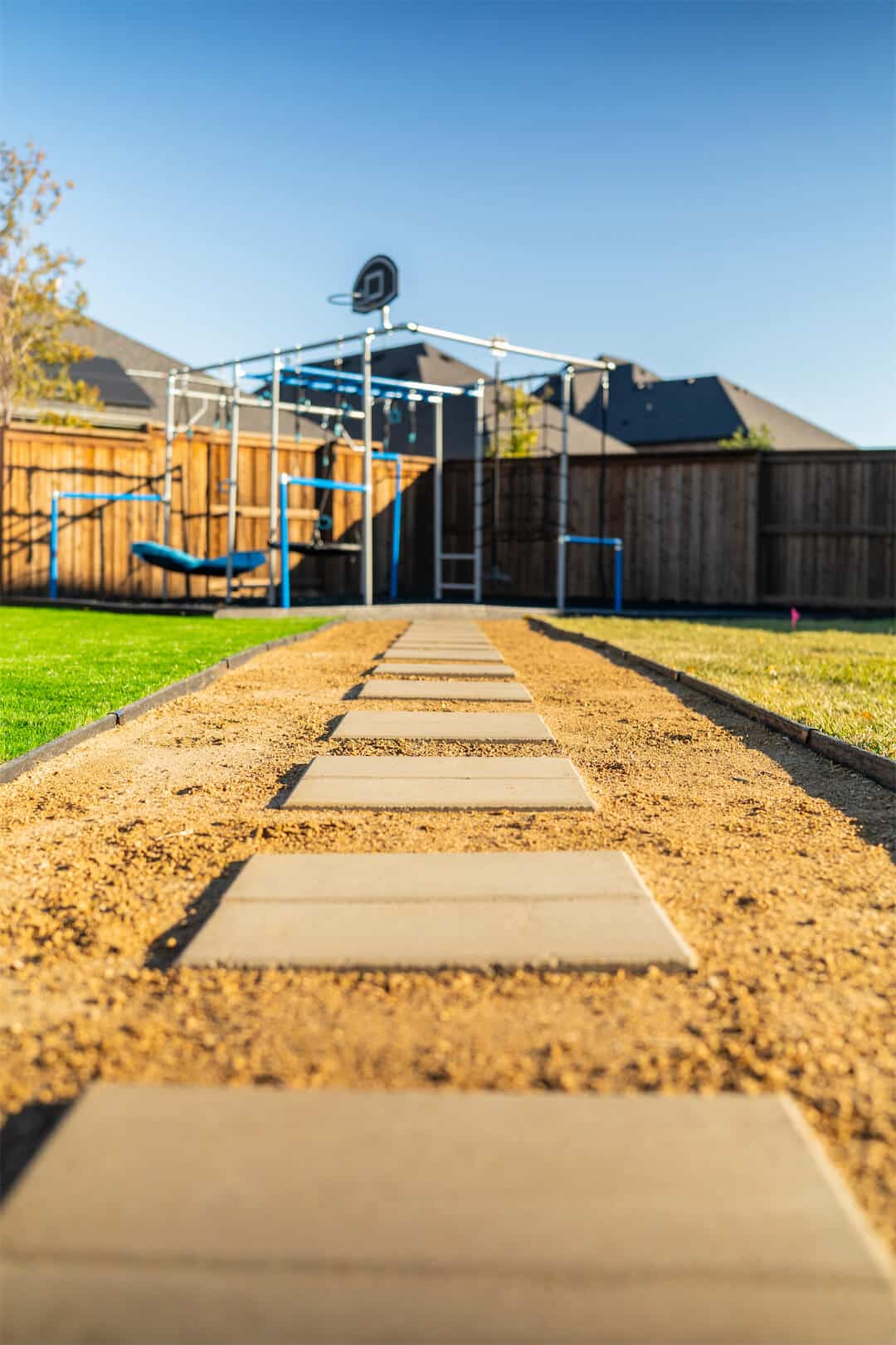 Professional outdoor residential lawn maintenance service in Colleyville TX